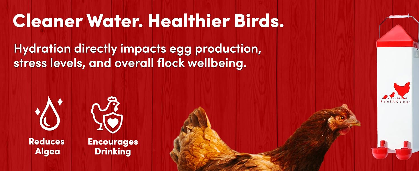 Cleaner Water. Healthier Birds