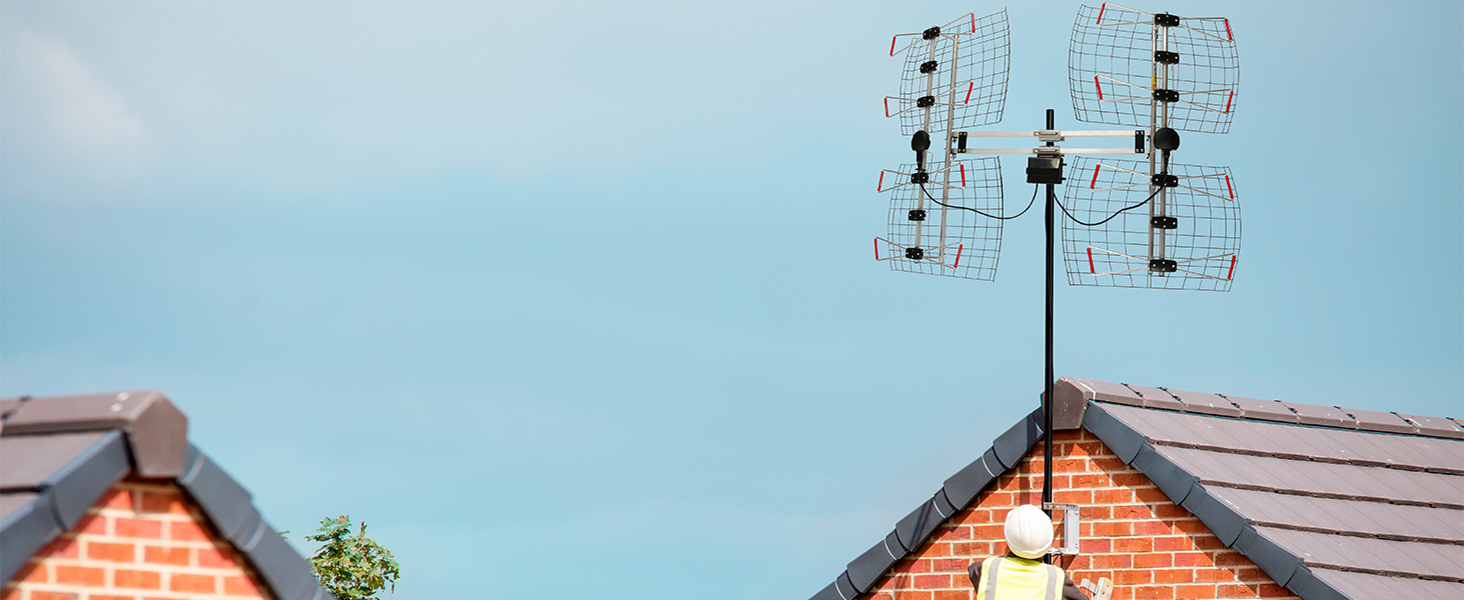 Our HDTV digital TV antennas are designed and engineered for easy convenient installation