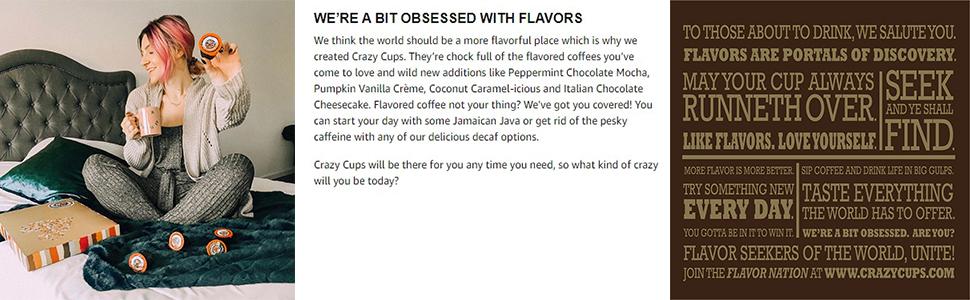 obsessed with flavores