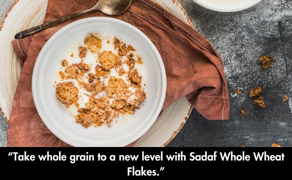 Sadaf Whole Wheat Flakes
