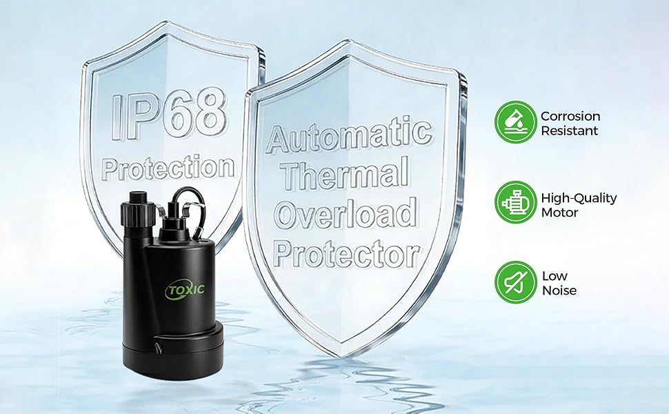 1/4 HP Sump Pump