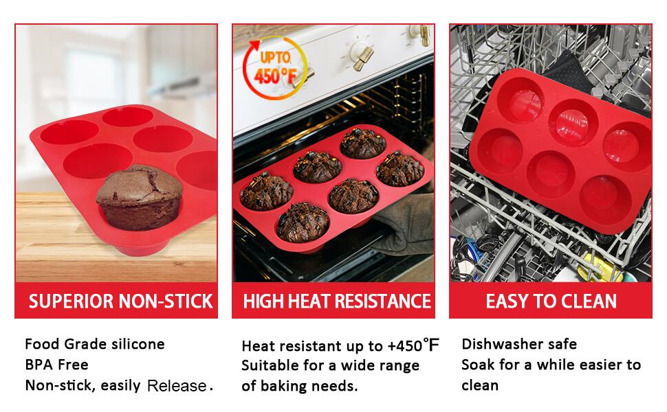 silicone muffin pan