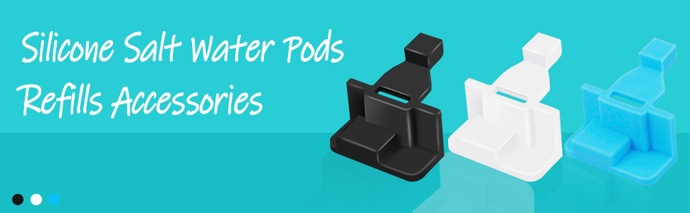 silicone salt pods refills accessories