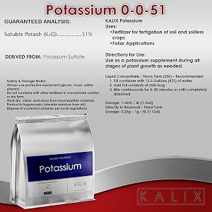 Chloride-free potassium fertilizer to boost quality, yield, and stress resistance