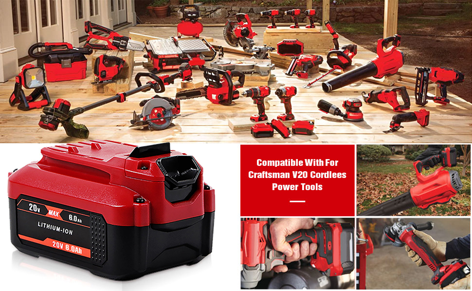 craftsman v20 battery 6.0Ah