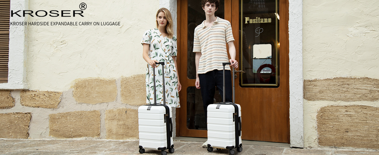 KROSER CARRY ON LUGGAGE