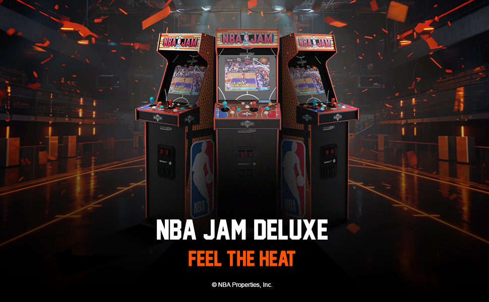 NBA JAM Deluxe feel the heat