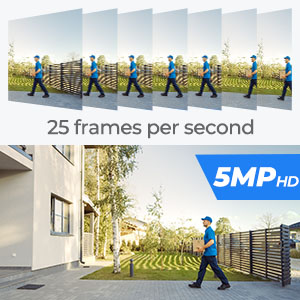 25 fps in 5MP