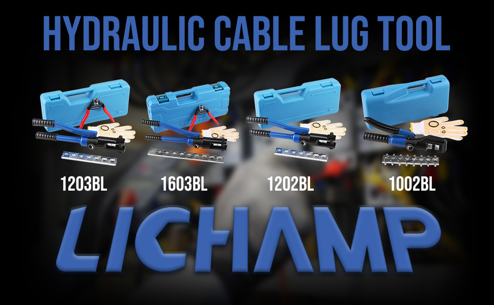 19 Packs Hydraulic Cable Lug Tool