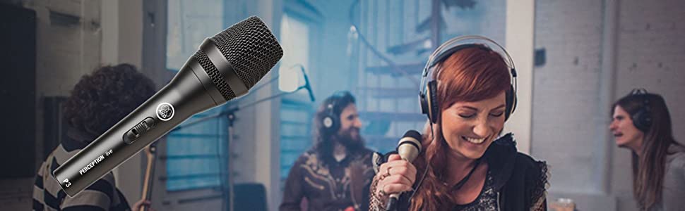 AKG P3s Professional Dynamic Live Vocal Microphone