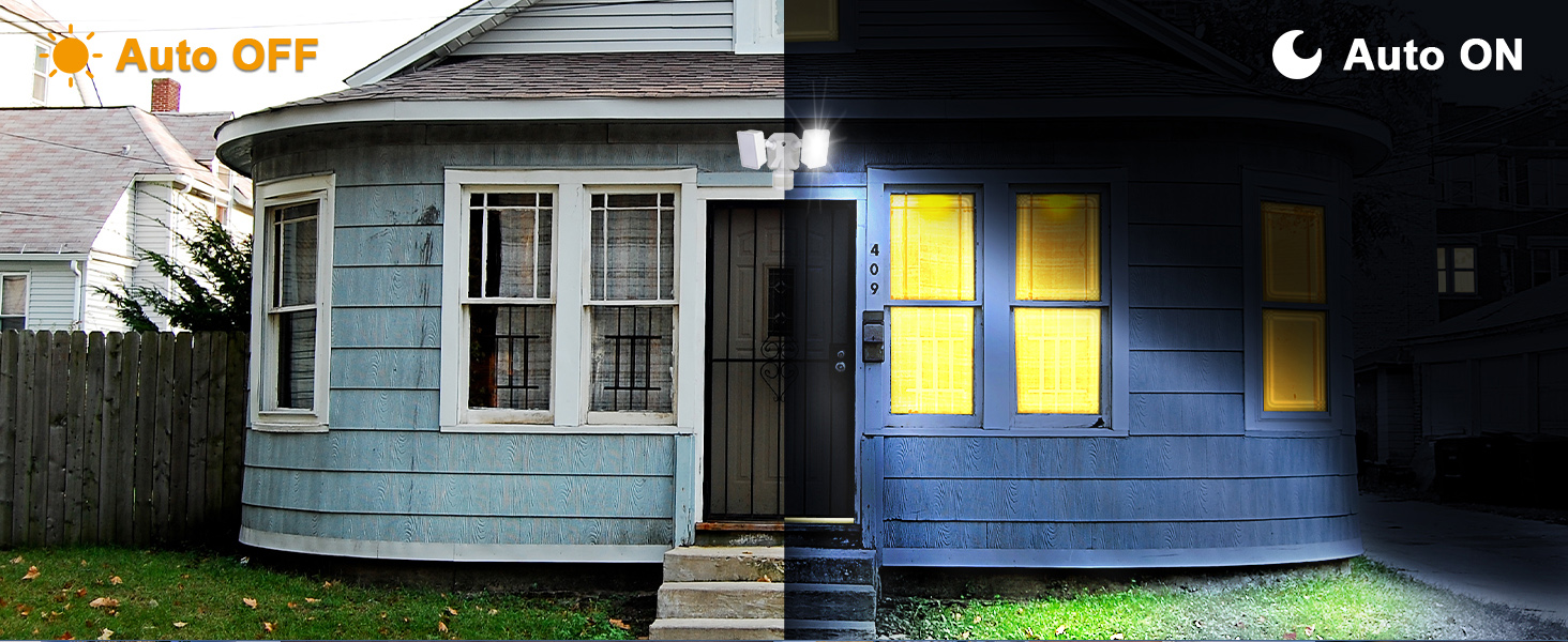 lámpara exterior con sensor 110 voltios sensor lights for outside eave mount security lights