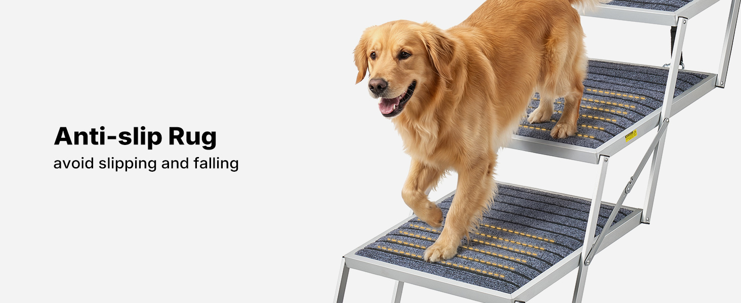 non-slip dog steps