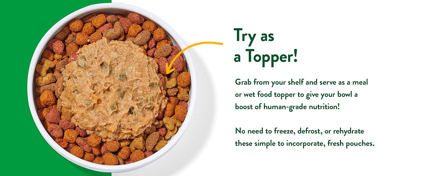 Convenient, Fresh Food - try it as a topper for an added boost of nutrition