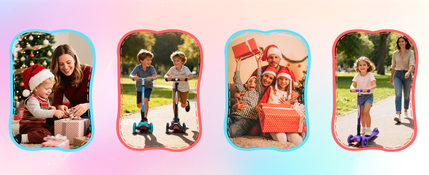 ChromeWheels Foldable Scooters for Kids