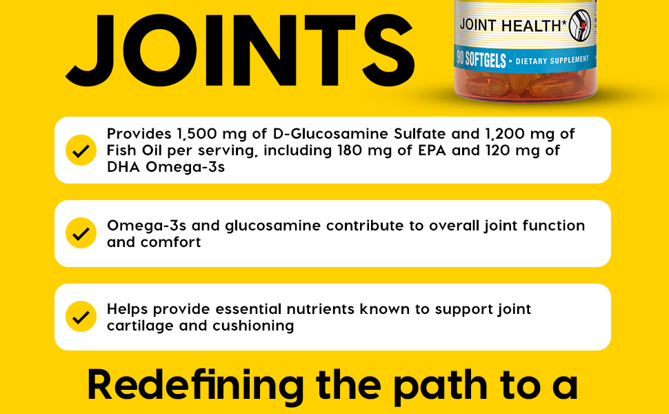 Glucosamine with Fish Oil