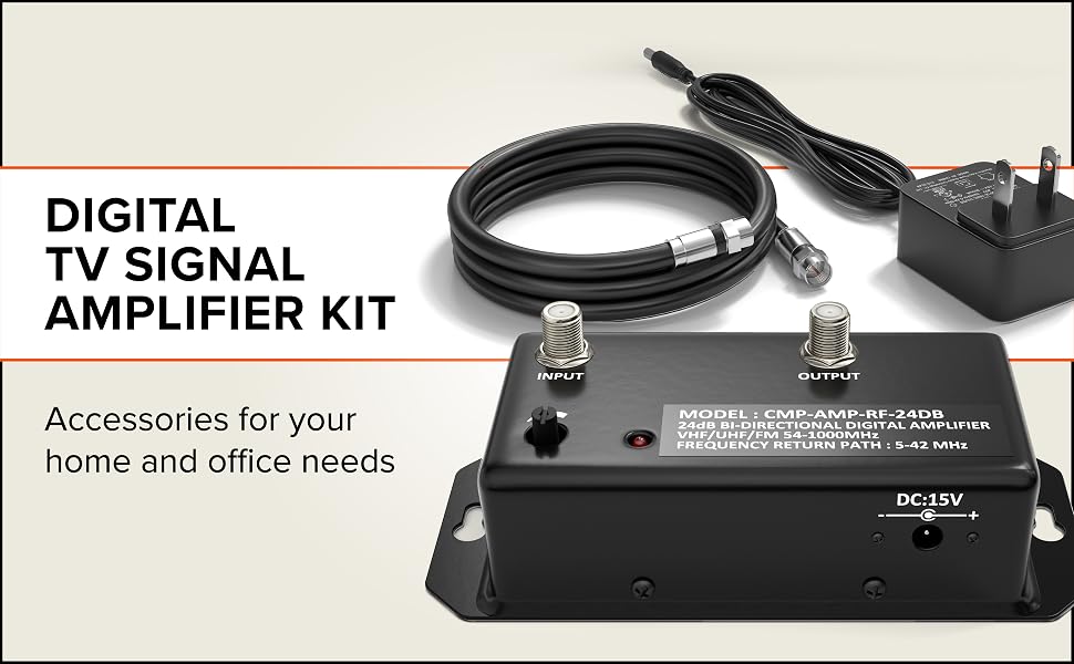 DIGITAL TV SIGNAL AMPLIFIER KIT