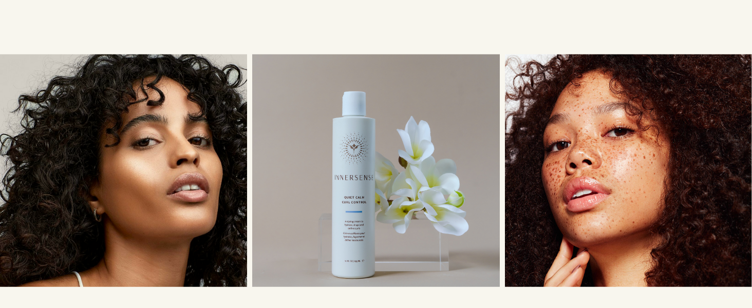 Innersense Organic Beauty Quiet Calm Curl Control.