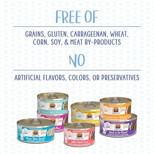 Weruva Classic Cat Paté, Meal or No Deal! with Chicken & Beef, 3oz Can (Pack of 12)