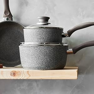 ballarini, cookware, nonstick cookware, cookware set, fry pan, dutch oven, sauce pan