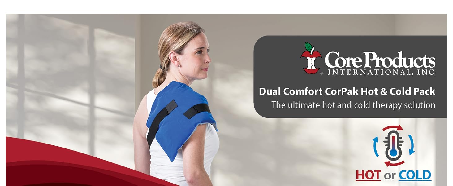 Dual Comfort CorPak Hot &amp;amp; Cold Pack, the ultimate hot and cold therapy solution