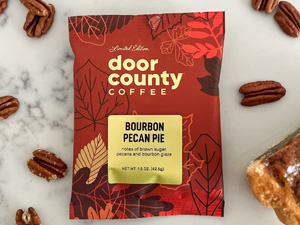Fall Coffee Bourbon Pecan Pie