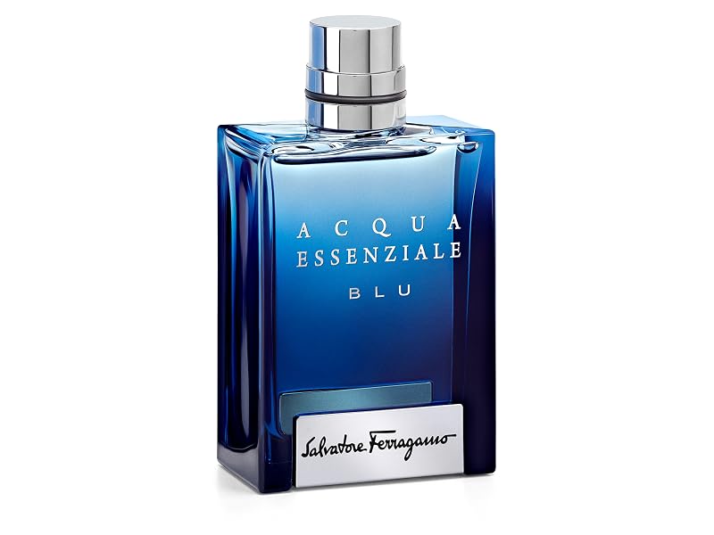 FERRAGAMO Acqua Essenziale Blu Eau de Toilette Pour Homme, Cologne Spray for Men