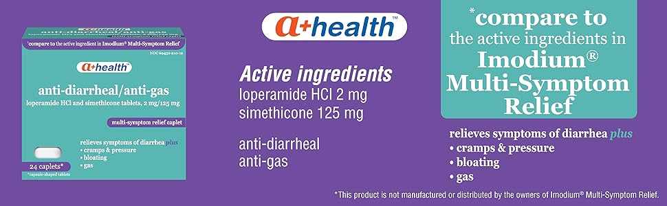 compare to the active ingredient in Imodium Multi-Symtpom Relief
