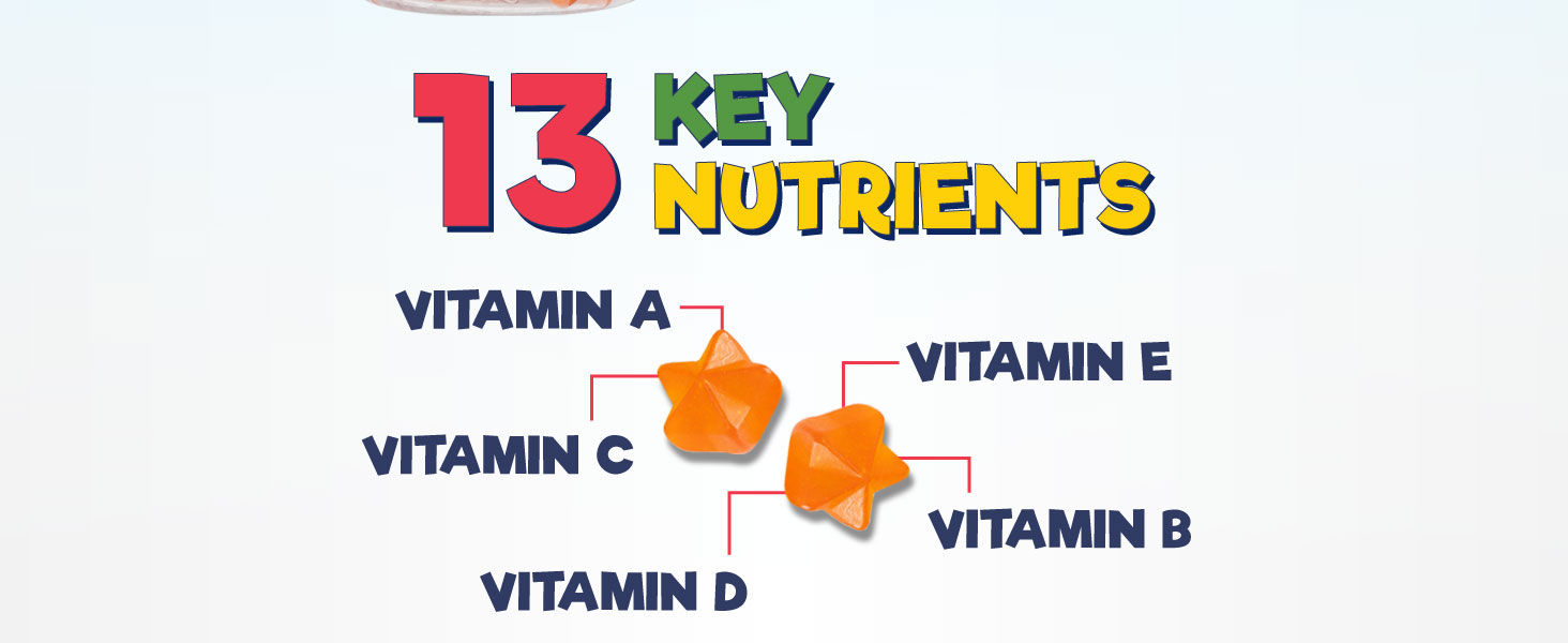 kids vitamins gummy multivitamin