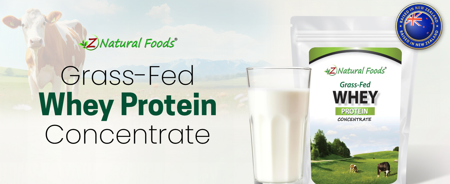 Grass-fed WHEY PROTEIN CONCENTRATE