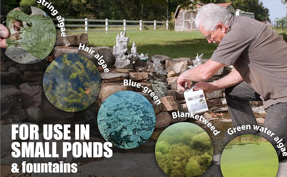 For use in small ponds &amp; fountains