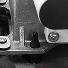 Shock absorption rubber buffer