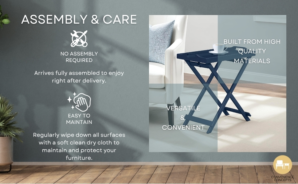 239900 Designs2Go Folding End Table