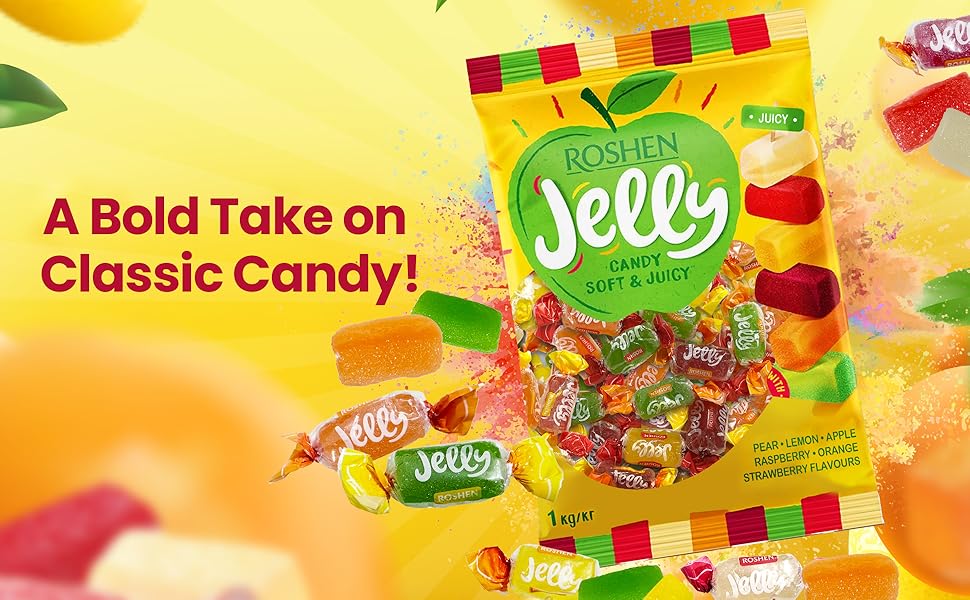 Roshen Candy Soft and Juicy