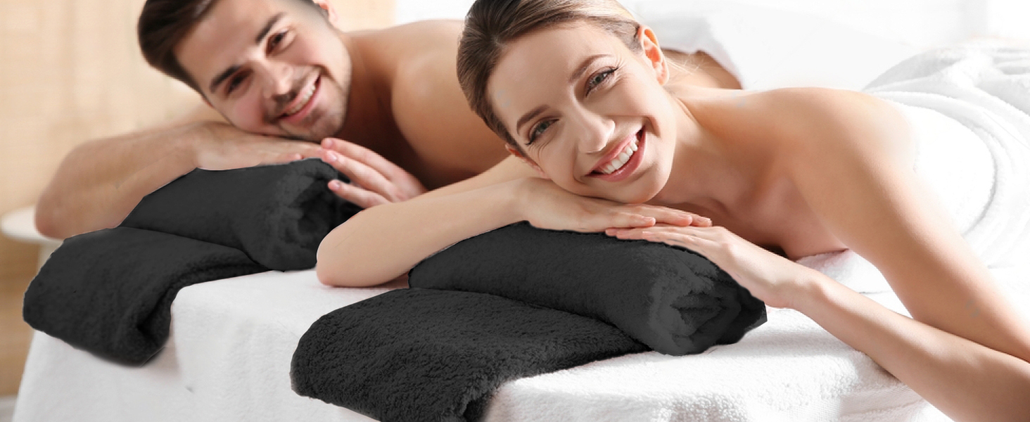 Dan River 100% Cotton salon spa towels pack of 24
