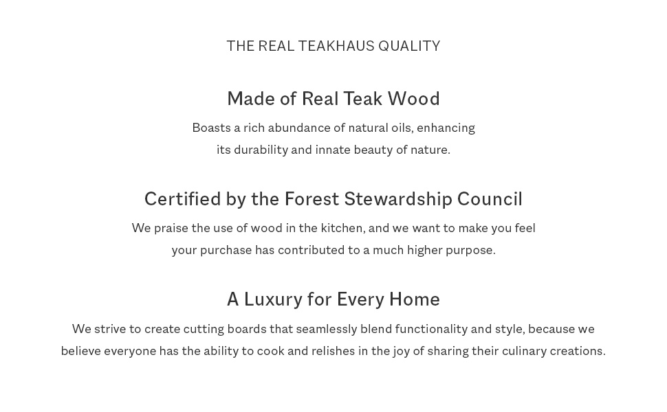 teakhaus cutting board
