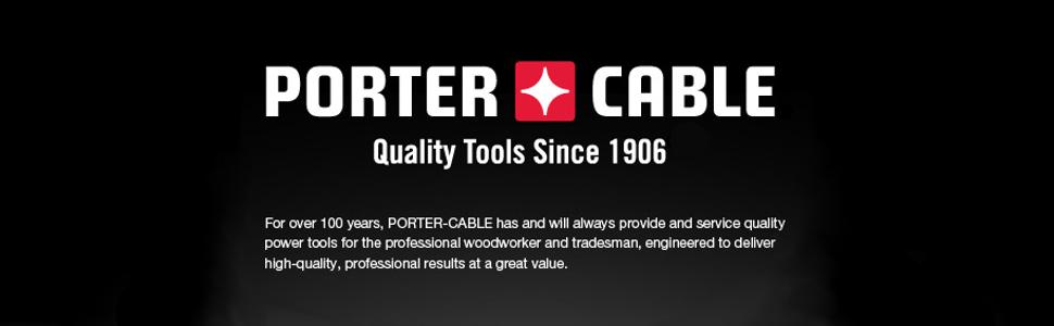 Porter-Cable Who We Are Banner