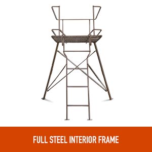 Guide Gear 4x4 6' Tripod Tower and Blind Frame