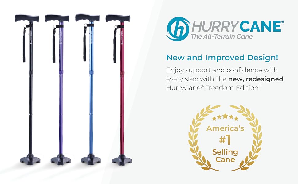 Hurrycane, the all-terrain cane