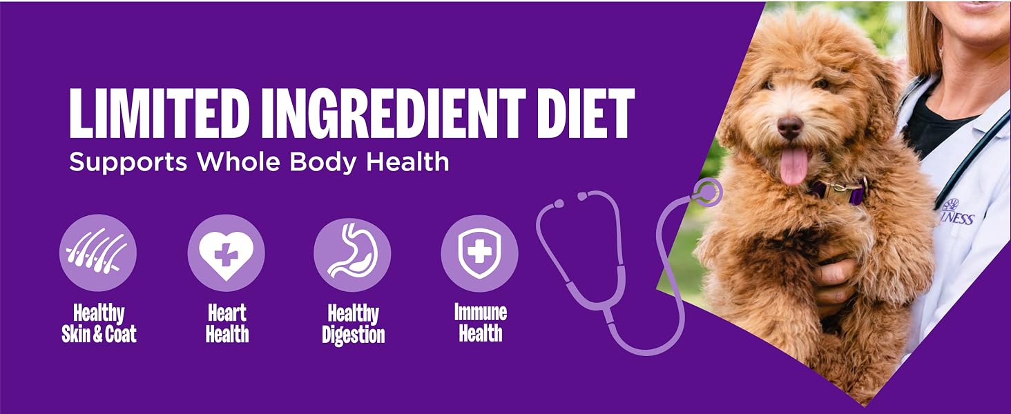 Wellness Simple Limited Ingredient Diet Supports Whole Body Health
