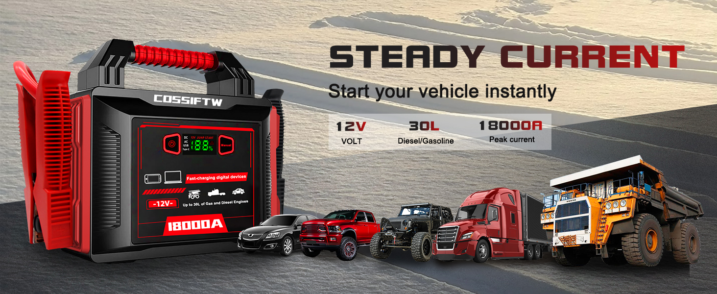 heavy duty jump starter