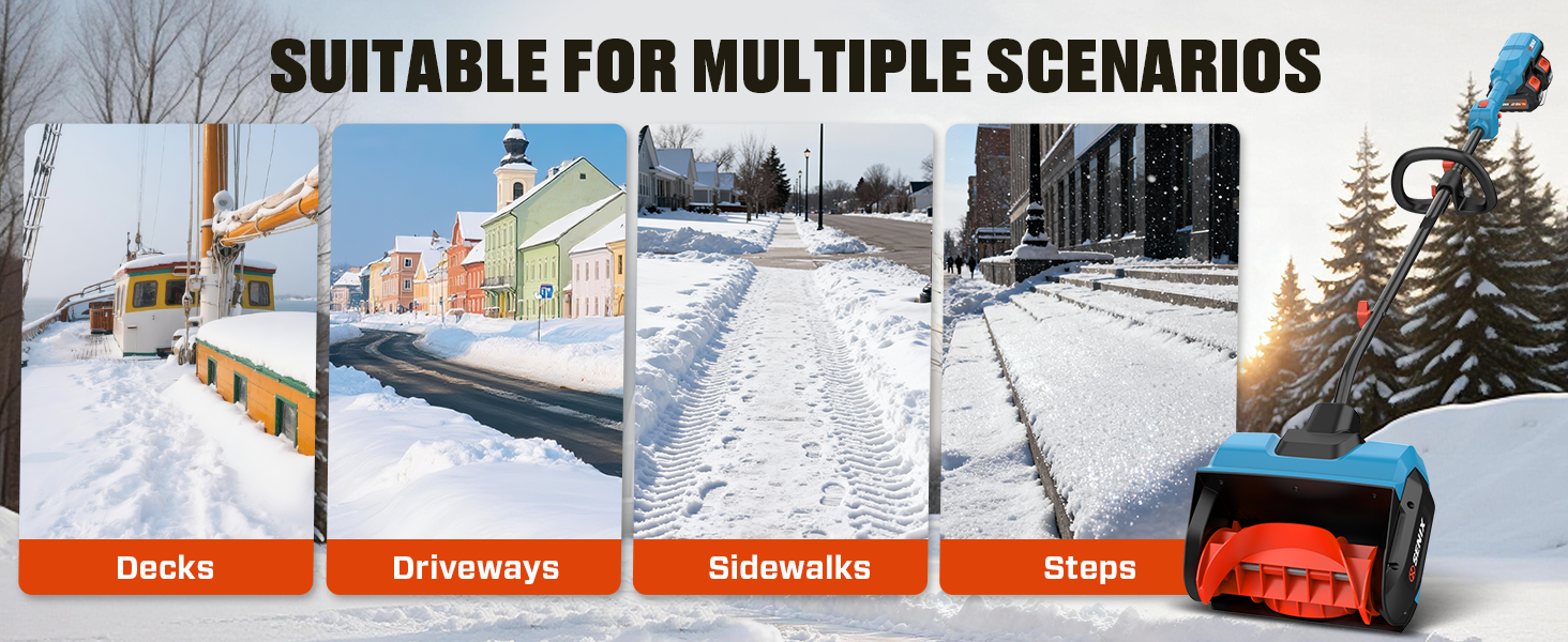 battery snow shovel