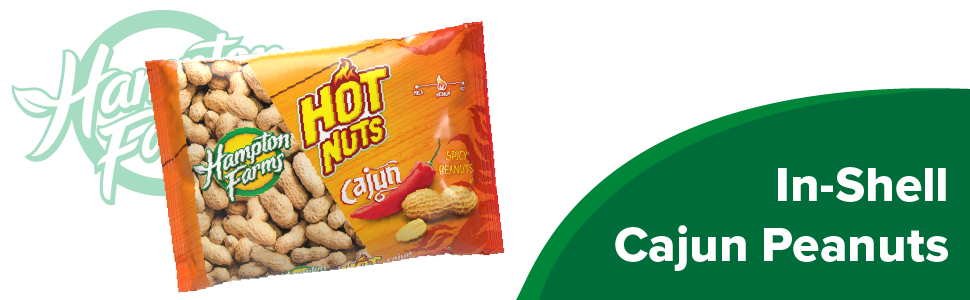 HAMPTON FARMS SPICY PEANUTS HOT PEANUTS IN SHELL SALTY SNACK BEER NUTS IN BAG CHIPOTLE PEANUT MIX