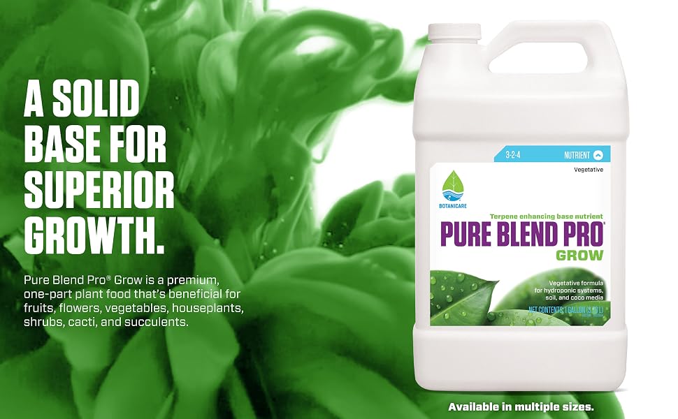 Botanicare Pure Blend Pro Grow - A Solid Base For Superior Growth