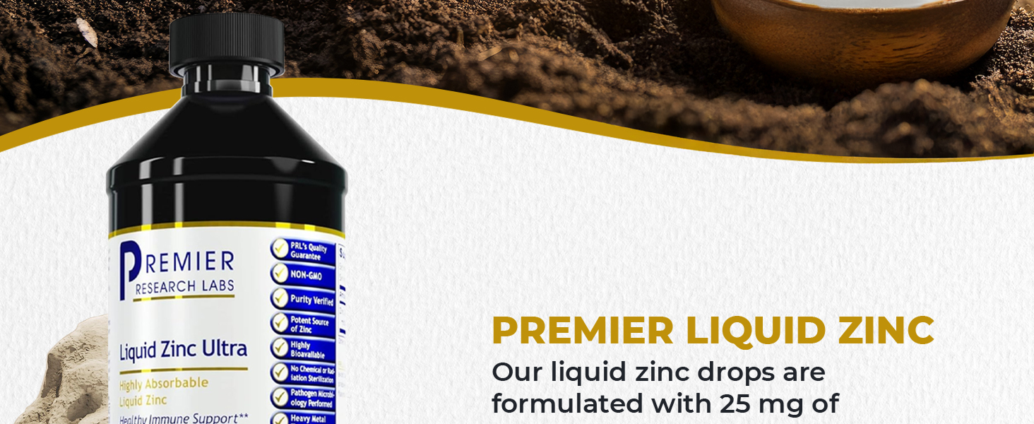 zinc liquid drops mary ruth organic vimergy kids sulfate supplements ionic tincture pure natural