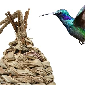 Woven Hummingbird House