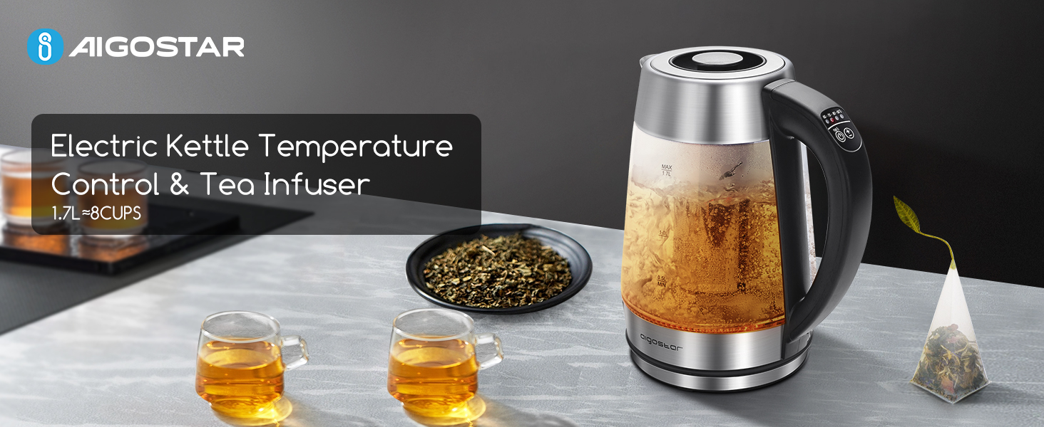 electric kettle temperature control electric kettle water kettle water boiler glass kettle