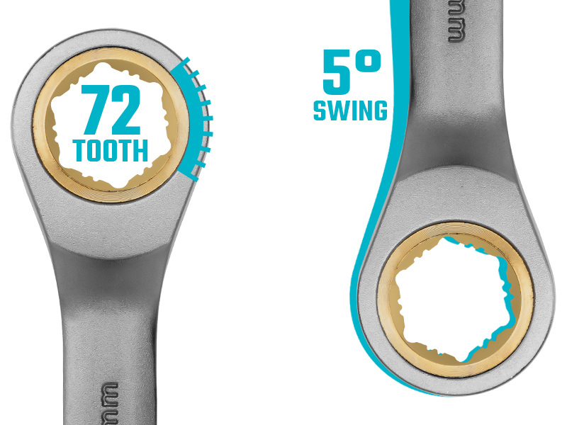 72 tooth ratchet
