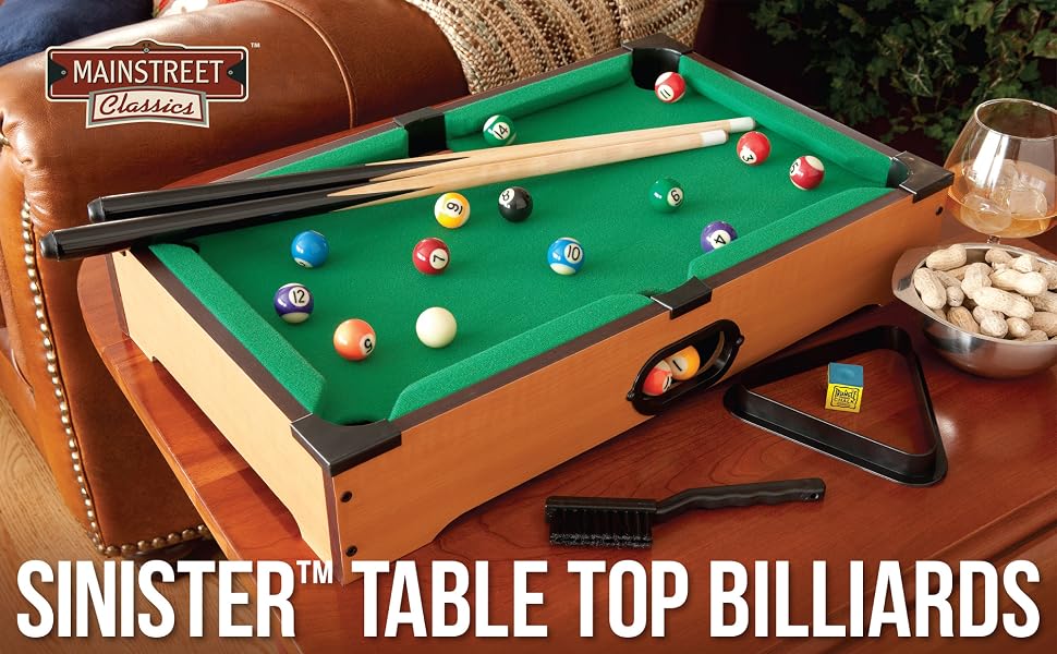 Table top billards game