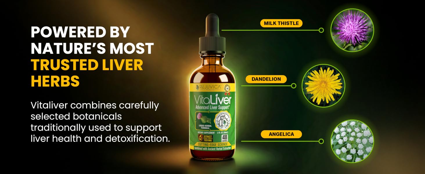 Powered by nature&amp;#39;s most trusted liver herbs