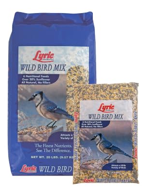 lyric, bird seed, bird food, lyric bird seed, wild bird seed, wild bird mix, sunflower seed